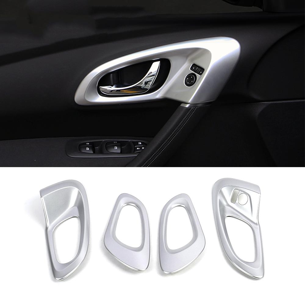 For Renault Kadjar 2015- Auto Interior Central Control Modify Frame Cover Trim Inner Part Car Styling