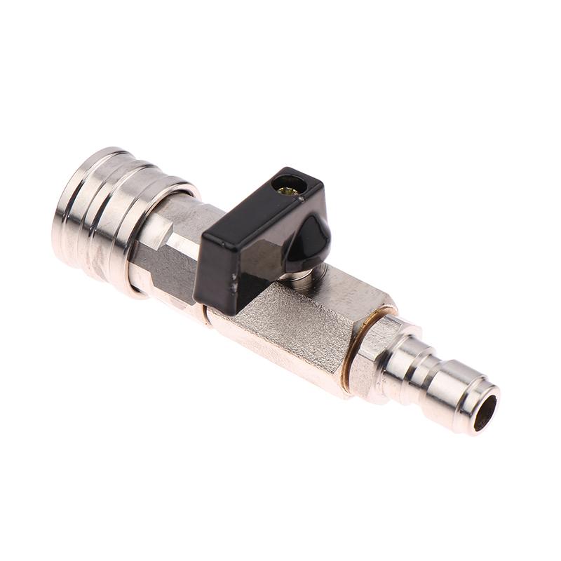 High Pressure Washer Ball Valve With 3/8 Or 1/4 Inch Quick Connector For Water Pumps Tanks Faucet Washer Hose Water Flow Switch