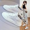 Genuine Leather White Shoes Women's Summer New Korean Version of All-match Flat Shoes