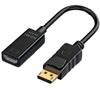 Gold-Plated DisplayPort To HDMI Adapter Cable, 1080P/4K, High-Definition, Large DP To HDMI Female