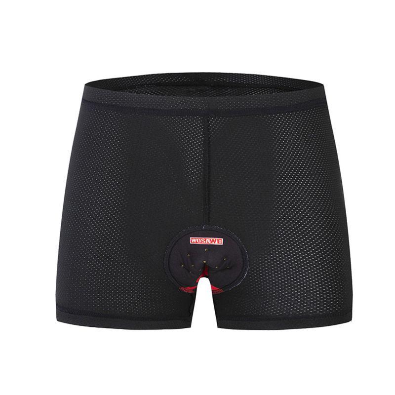 Мужское велосипедное термобелье премиум-класса с гелевой 3D-подкладкой из высокоэластичной сетчатой ткани