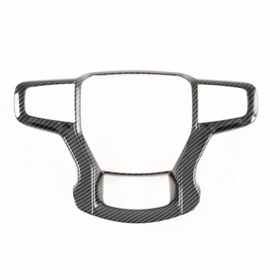 For Chevrolet Blazer 2019-2022 ABS Interior Steering Wheel Cover Trim Molding