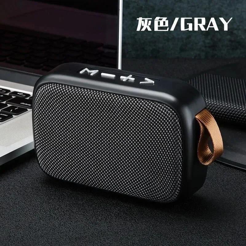 G2 тканевый беспроводной Bluetooth-динамик для улицы, с поддержкой карт памяти и USB-накопителей, креативный портативный мини-сабвуфер, динамик-подарок для мобильного телефона