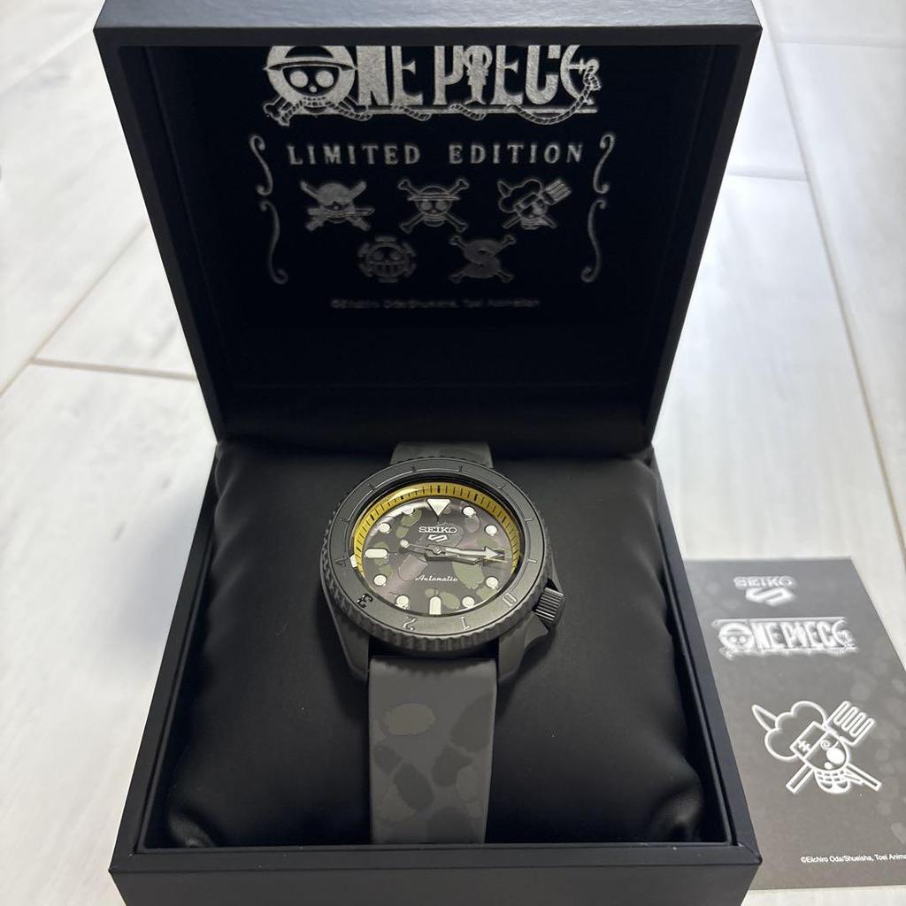 [USED] Seiko 5 SBSA155 One Piece Collaboration Limited Edition
