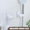 Настенный кронштейн для душа с регулируемым углом наклона, простая установка, универсальная самоклеящаяся душевая лейка