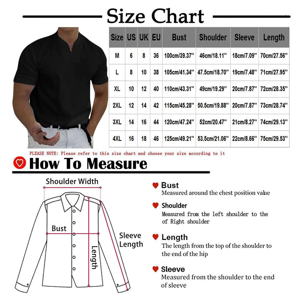 Мужская повседневная однотонная мужская деловая футболка с v-образным вырезом и коротким рукавом для фитнеса