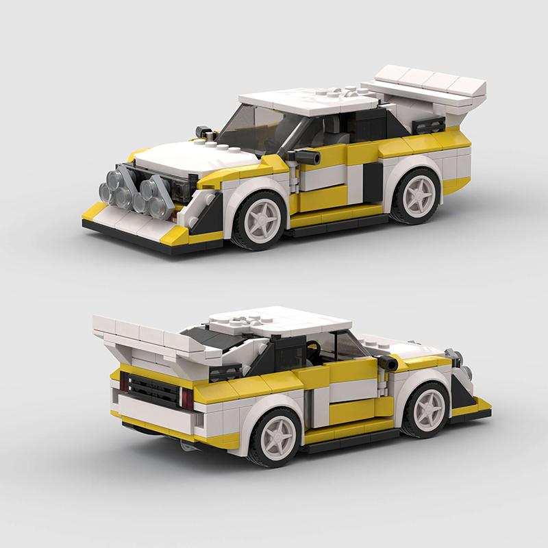 Moc City Speed Car Rally Sport Vehicle Racer ae86 M8 Модель Строительные блоки R34 Гоночный Супер Техника Кирпич Рождественский подарок