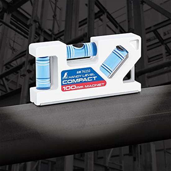 Shinwa Sokutei Handy с уровнем 76232, Компактный, 100 мм, Магнит,