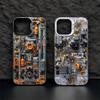Продвинутый чехол для телефона с рисунком печатной платы для iPhone 16 15 14 13 12 11 Pro/ Max/Plus Амортизирующий чехол Coque