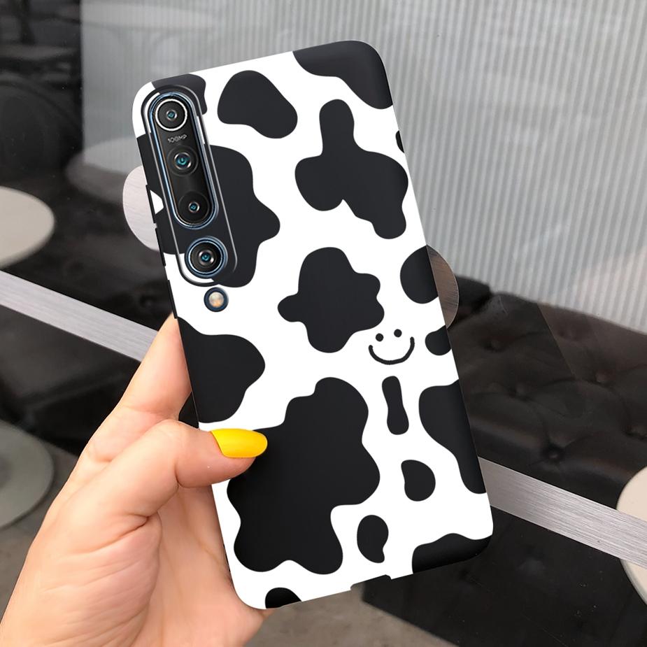 For Xiaomi Mi 10 5G Case Luxury Art Painted Cover Soft Silicone Phone Case For Xiaomi Mi 10 Pro 5G Mi10 Back Cover Bumper 6.67''