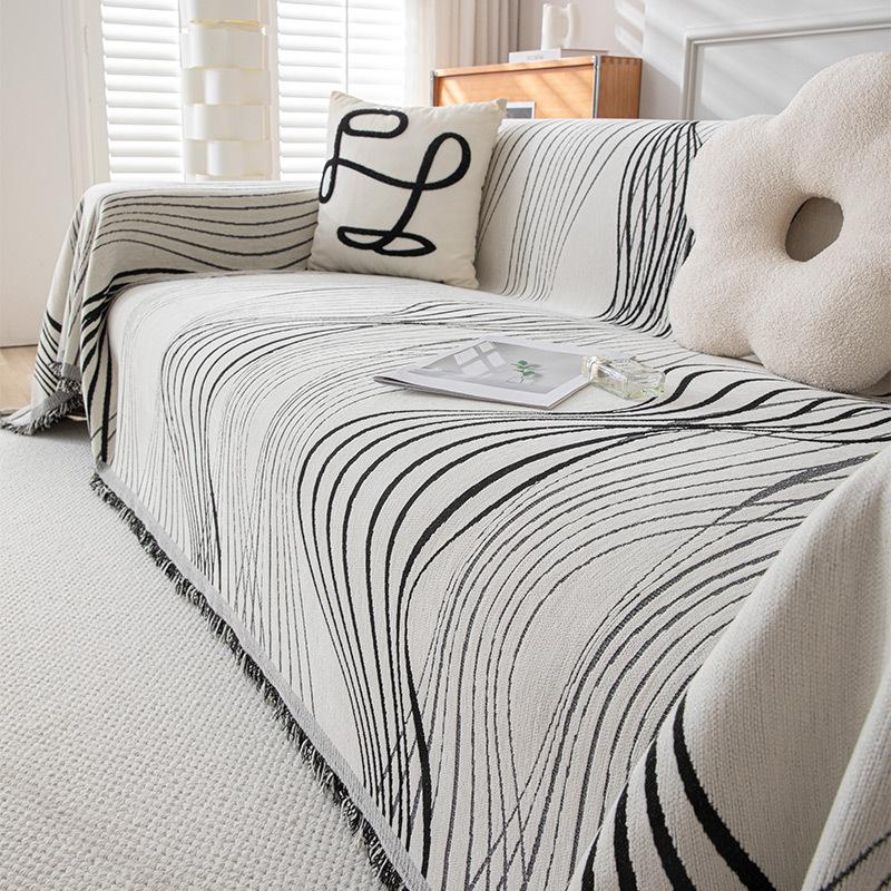 Chenille Sofa Towel Living Room All-season Universal Anti Slip Dustproof Seat Cushion Double-sided Usable Air Conditioning Quilt