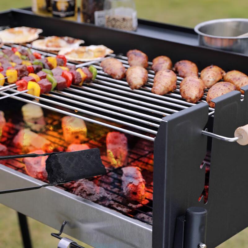 Shinja Portable Stainless Steel Charcoal BBQ Grill