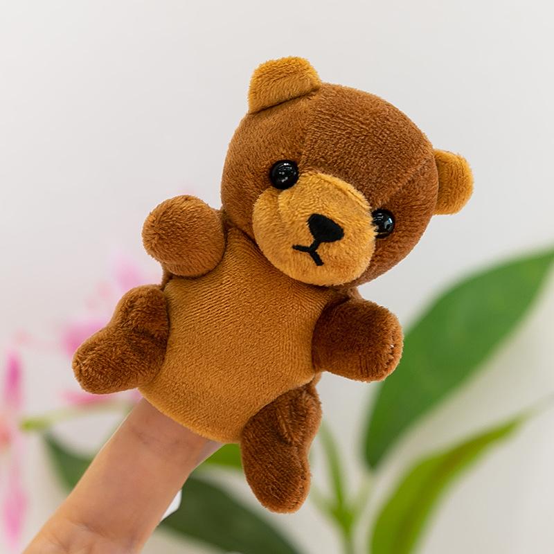 Лесное животное Пальчиковая кукла Панда Плюшевая игрушка Дети Океан Акула Кукла