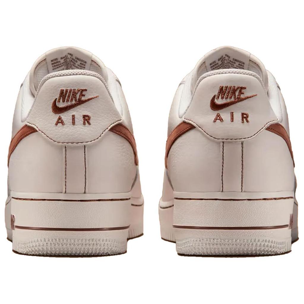 Nike Air Force 1 07 LV8 Ivory Saddle Brown Unisex Sneakers Cream HQ2037-101