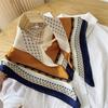70 имитация шелка квадратный платок женская мода печать букв маленький квадратный платок декоративный платок для рабочего места платок платок