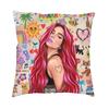 Modern Karol G Bichota Season Cushion Cover Polyester Reggae Ainger Pillow Case for Living Room Pillowcase