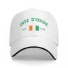 Baseball Cap Cote DIvoire EST Independence Day Unisex Women Unisex Hip Hop Sandwich Caps Snapback Golf Hat Fishing