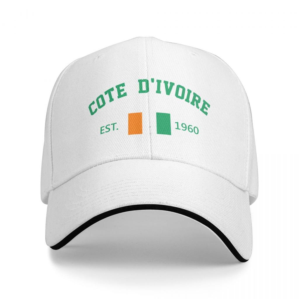 Baseball Cap Cote DIvoire EST Independence Day Unisex Women Unisex Hip Hop Sandwich Caps Snapback Golf Hat Fishing