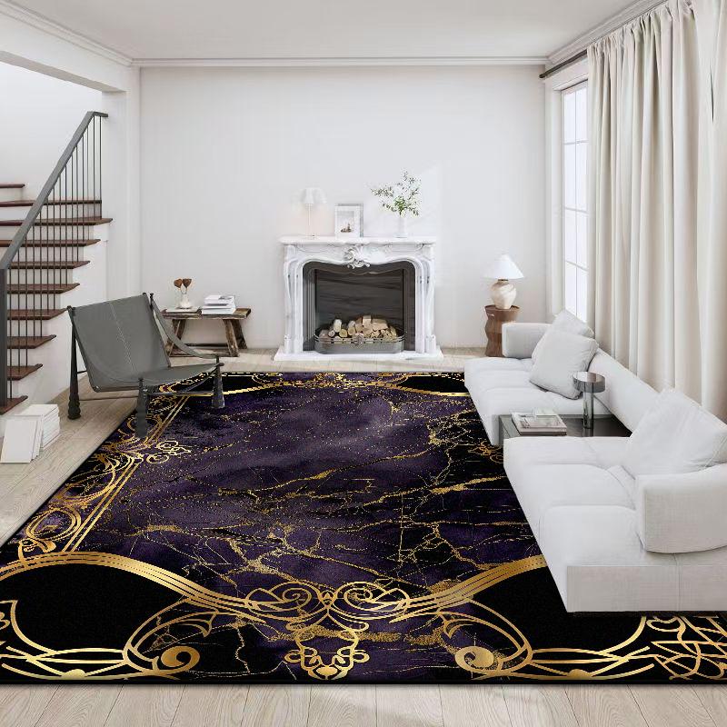 Современное украшение дома роскошный ковер гостиная противоскользящий большой ковер для комнаты мягкий коврик для дивана стола легкая чистка настраиваемый
