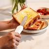 Washable Butter Spreader Waterproof Cold Butter Cutter Portable Heating Butter Spatula  Cheese