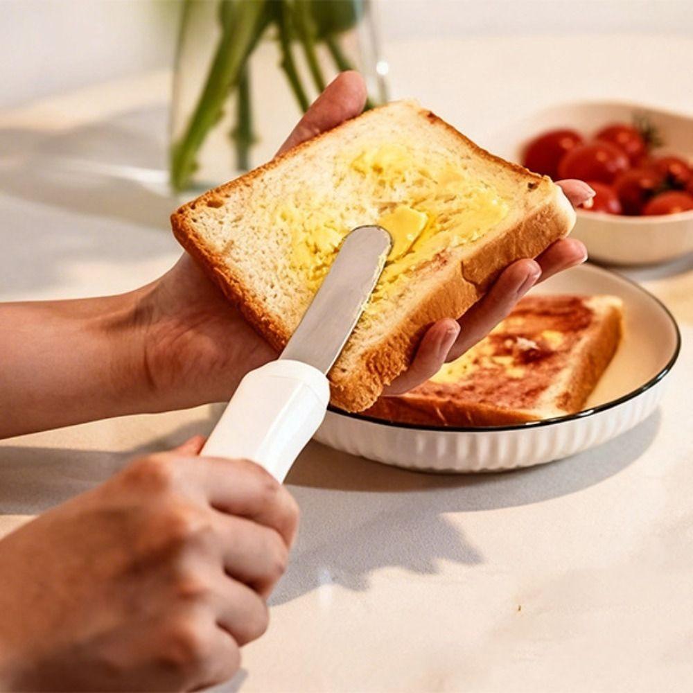 Washable Butter Spreader Waterproof Cold Butter Cutter Portable Heating Butter Spatula Cheese