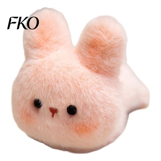 Fluffy Car Dashboard Toy Plush Magnetic Ornament, 15cm Soft Stuffed Animal Decor for Center Console Dashboard, Rearview Mirror, Refrigerator,