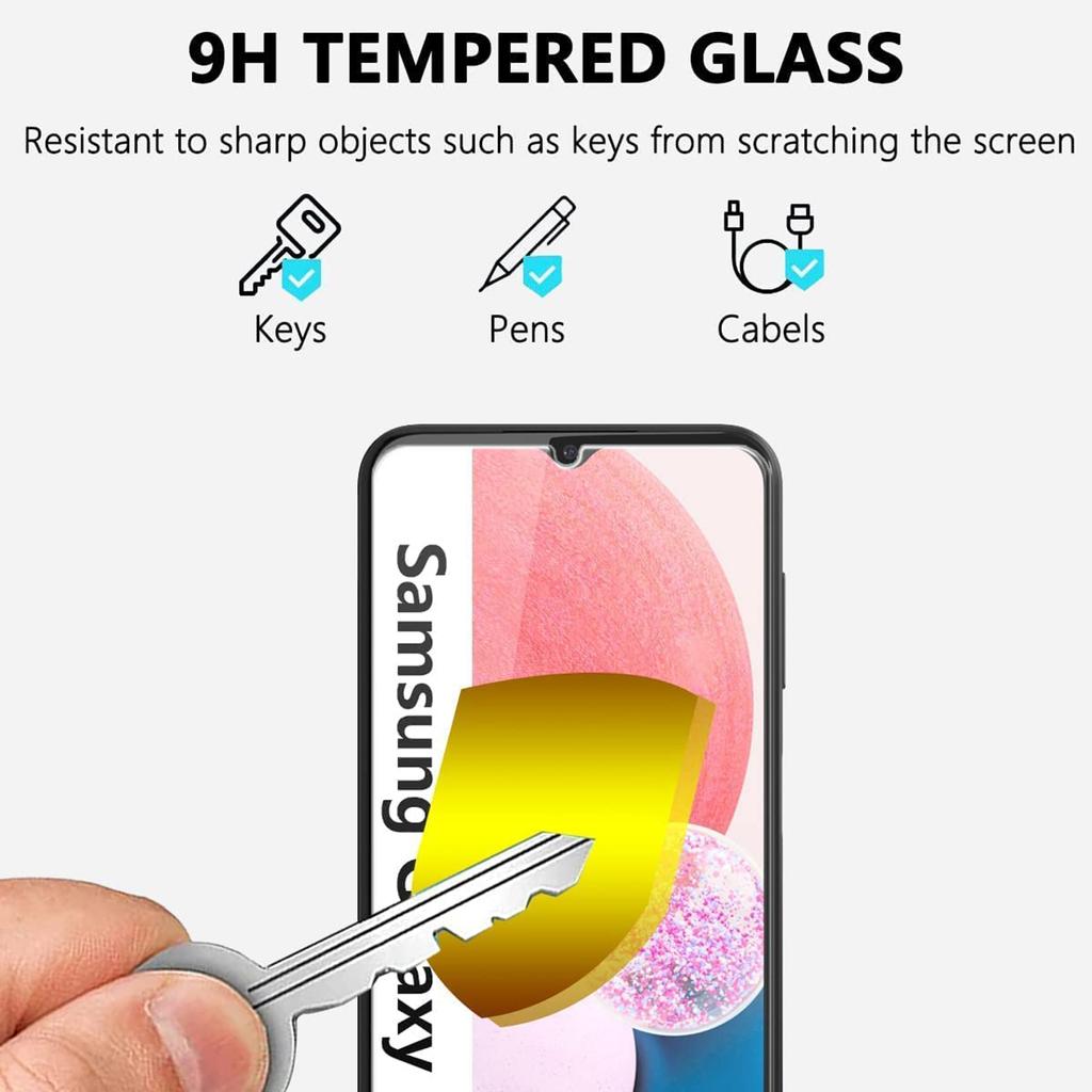 4PCS 4 Pcs Tempered Glass Samsung Galaxy A53 iPhone 11 12 13 14 XiaoMi Mi RedMi Note POCO Huawei Honor Realme OPPO VIVO Screen Protector Glass Film