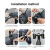 Motorcycle Heated Handlebar Muffs 3 Levels Temp USB Charging Electric Heating Handle Grip Gloves Hand Warmer Cover for E-Scooter