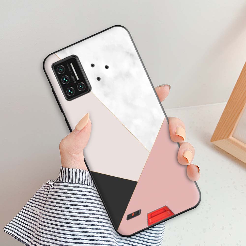 Чехол для UMIDIGI Bison 2021 Модные Мраморные Чехлы Для UMIDIGI Bison 2021 6.3" Защитная Силиконовая Задняя Крышка Корпус Бампер Coque