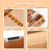 Double Sided Use Pen Box Quicksand Decor Stationery Organizer New Stationery Box  School Office