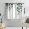 2 шт., 2D плоская печать Занавеска Популярный Ботанический Пейзаж Снов Универсальный Прочный Полиэстер (без стержня) Арт-деко Праздничный для комнаты,