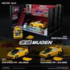 MOTORHELIX MH литая модель 1:64 INTEGRA TYPE DC2 DC5 MUGEN Сплав Статический декоративный элемент коллекция модель автомобиля