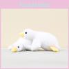 Plush Keychain Soft Goose Pendant Compact Size Travel Bag Ornament Doll Gift
