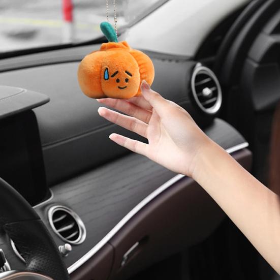 Хэллоуин тыква кукла мини-подвеска милые плюшевые овощи с забавной тыквой плюшевая игрушка милый брелок подвески рюкзак
