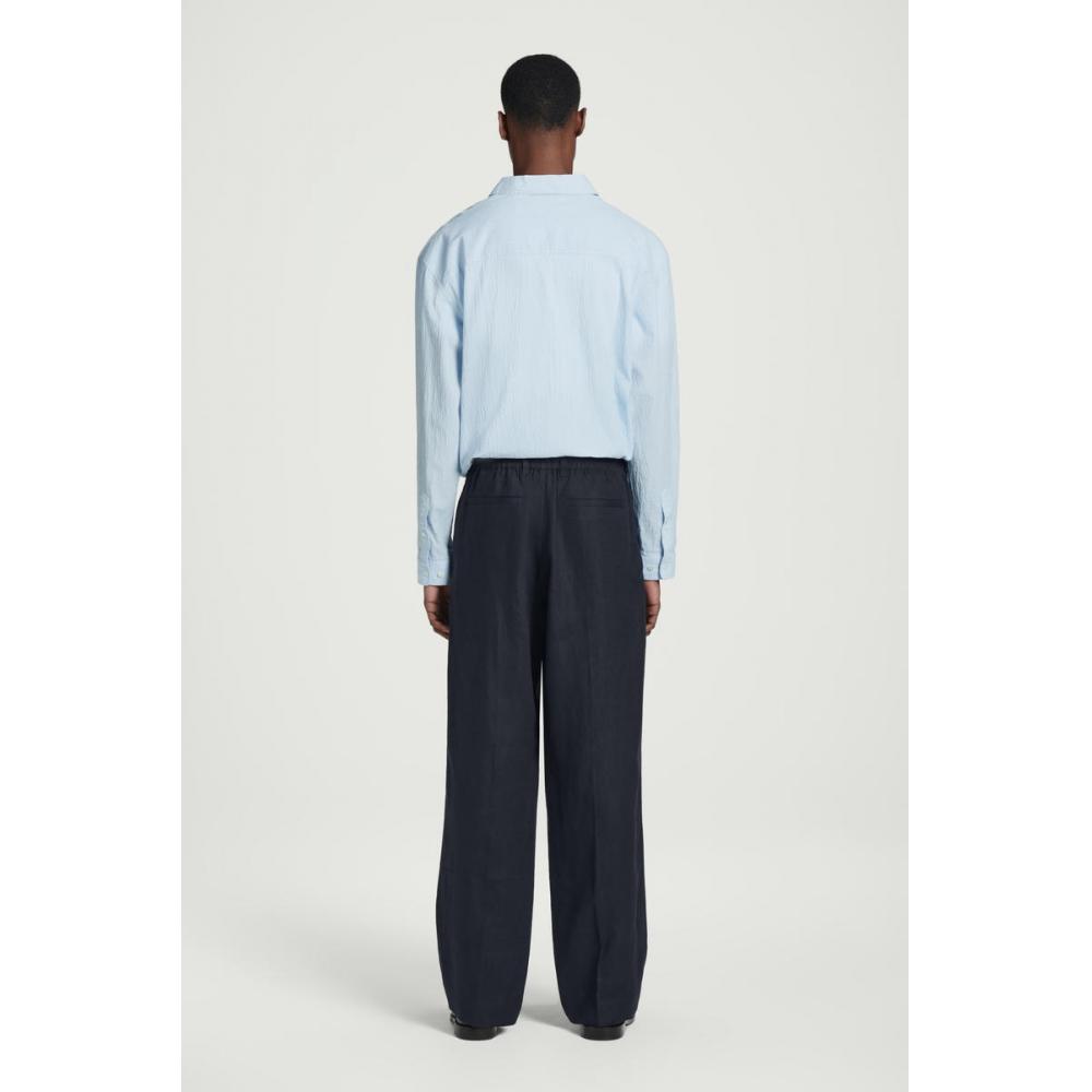 COS Прямые брюки из японского эластичного льна