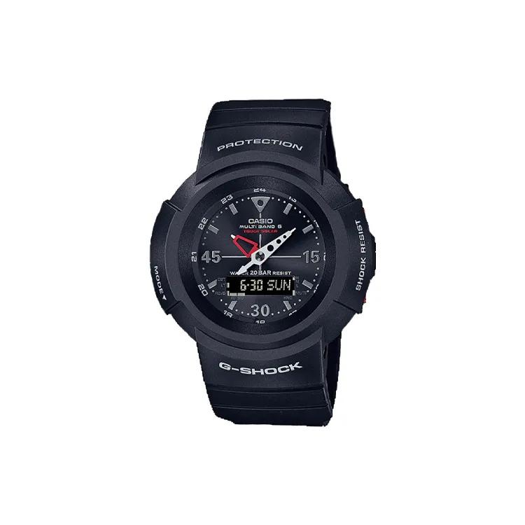 CASIO Men Liquid Crystal / Analog Dual Display Series Black Watch AWG-M520-1AJF (Unisex) Japanese Korean Watches AWG M520 1AJF
