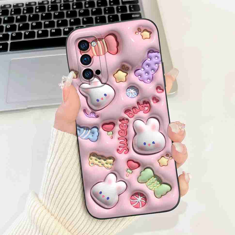 For Oppo Reno4 Pro 5G Case CPH2089 Luxury Art Painted Cover For Oppo Reno4 Reno 4 Pro 5G Phone Case Protector Soft Cover