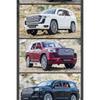 1/24 Toyota LAND CRUISER LC300 Металлическая модель автомобиля Литьевой металл Игрушка Внедорожник Модель автомобиля Симуляция Подарок