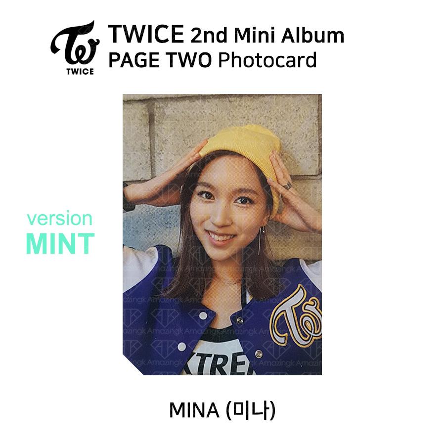 Twice 2-й мини-альбом СТРАНИЦА ВТОРАЯ Фотокарточка НОЯТНАЯ Версия