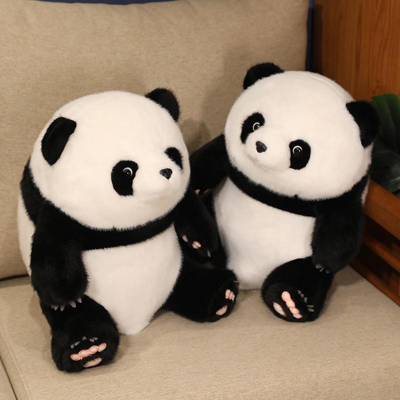 Новая кукла гигантская панда кукла милая милая кукла национальное сокровище плюшевая игрушка панда мягкая кукла