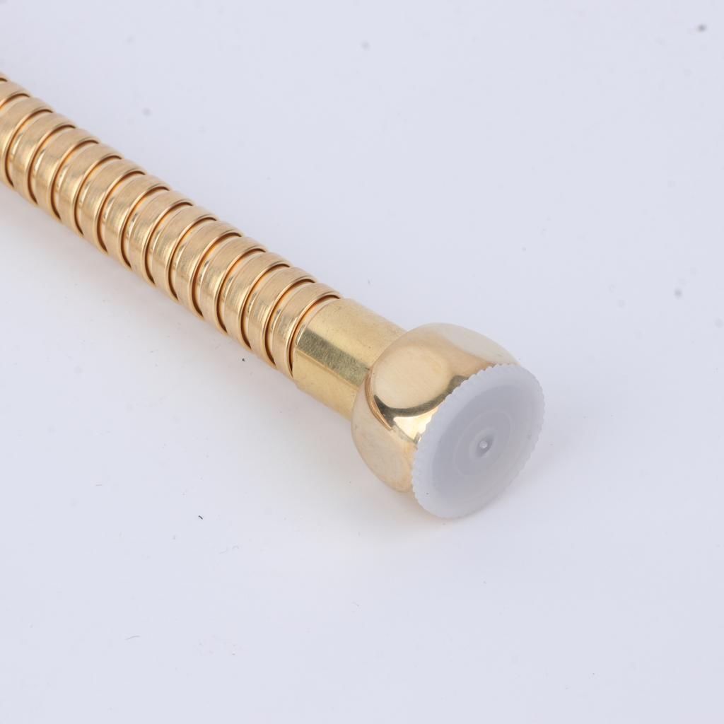 Brass Rain Shower Pipe with Handheld Sprayer and Bidet Hose Polished Finish