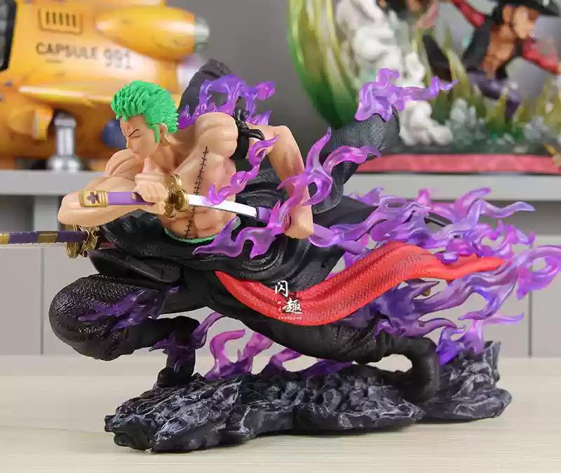 One Piece GK Нарисуй Меч Ророноа Зоро Суолун Дрейфующая Диорама Аниме Фигурка Коллекционная Игрушка Модель Сайто Аниме Аксессуары