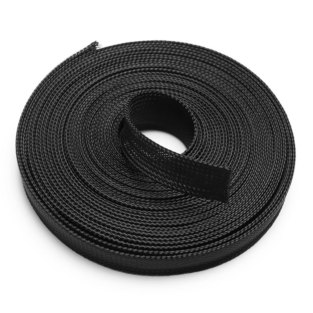 Insulated Cable Winder Wire Protection Storage Pipe Braided Sleeve Cable Organizer Cord Protector