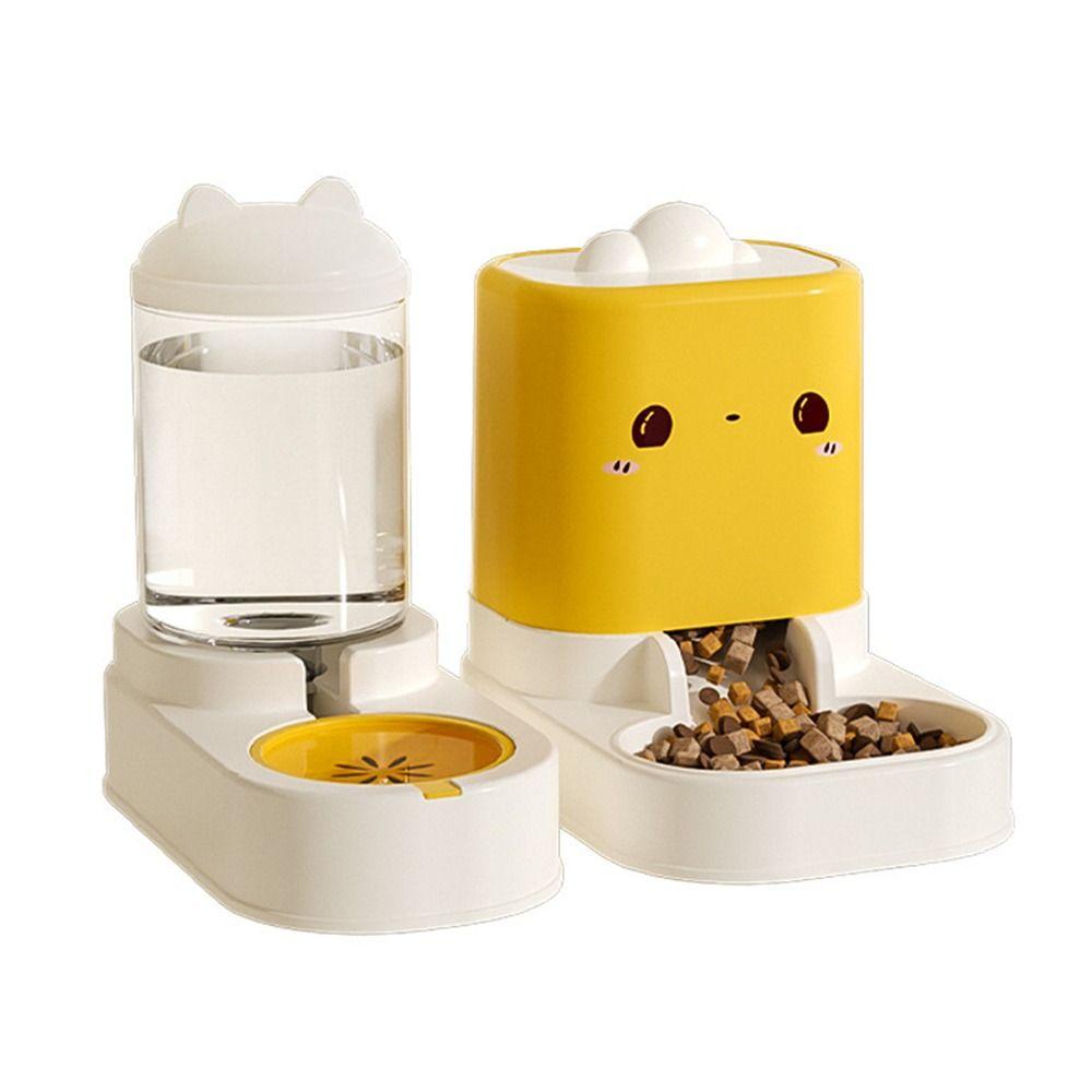 Automatic Cat Feeder Convenient Dog Feeder Cute Pet Water Dispenser  for Cats and Dogs