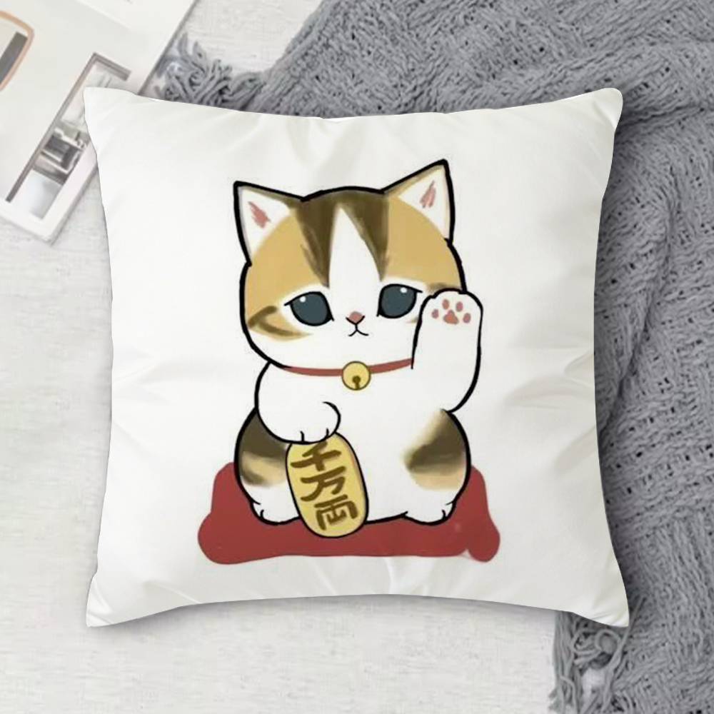 Hot Sale MMofusand Doublesided Printed Square Decorative Cushion Cover for Sofa Living Room Home Decor