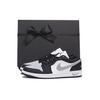 Air Jordan 1 Нескользящие Низкие Винтажные Баскетбольные Кроссовки Мужские Черно-Серые 553558-132(Team59-SBOX)