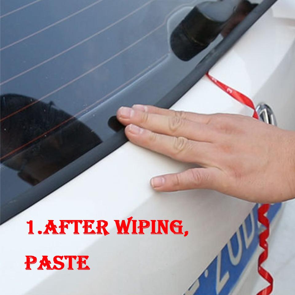 Автомобильный задний дворник, уплотнительная полоска для зазора окна, наклейка для Bmw F20 F21 F22 F45 F30 F31 F33 F36 F10 F11 F18 F06 F12 F13 F48 F49