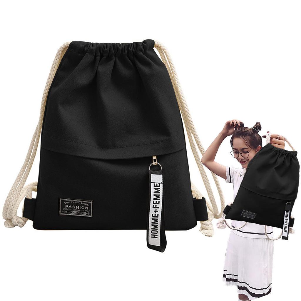 Sports Drawstring Bag | Portable Backpack for Men | Drawstring Backpack Sports Gym Bag for Women Me MIT