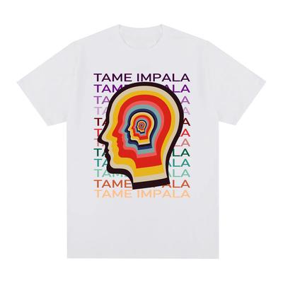 Tame Impala Тренд Футболка Новая Высококачественная Альбомная Футболка Рукав 100% Хлопок Готическая Футболка Круглый Вырез Летняя Футболка Топы