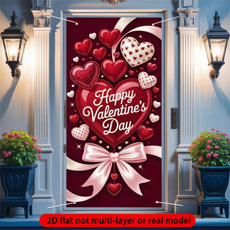 2D Flat - 2D Banner 2D Flat - 2D Banner 1pc 2D Flat Design Banner Valentines Day For Wedding Valentines Day